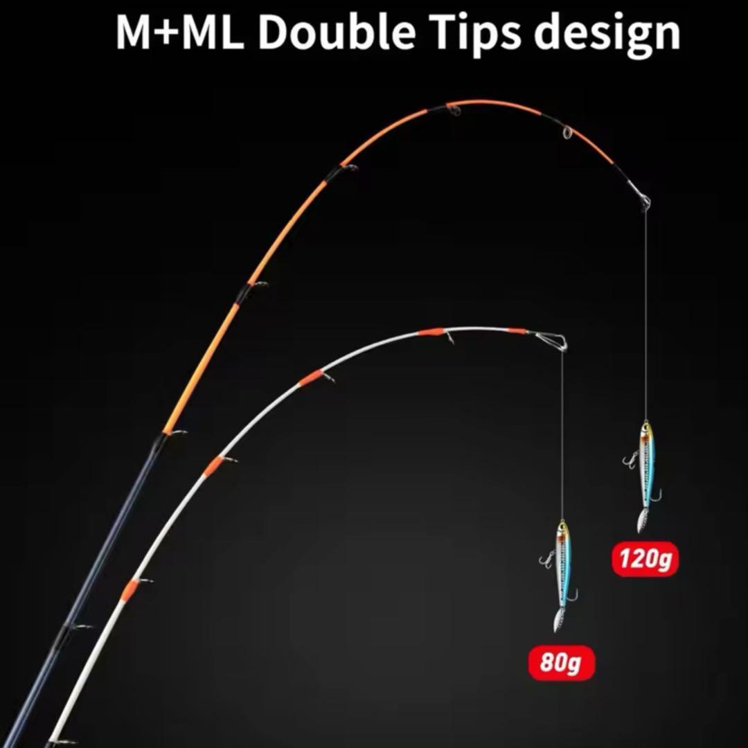 新品未使用　超お得な船竿2タイプ　2本セット