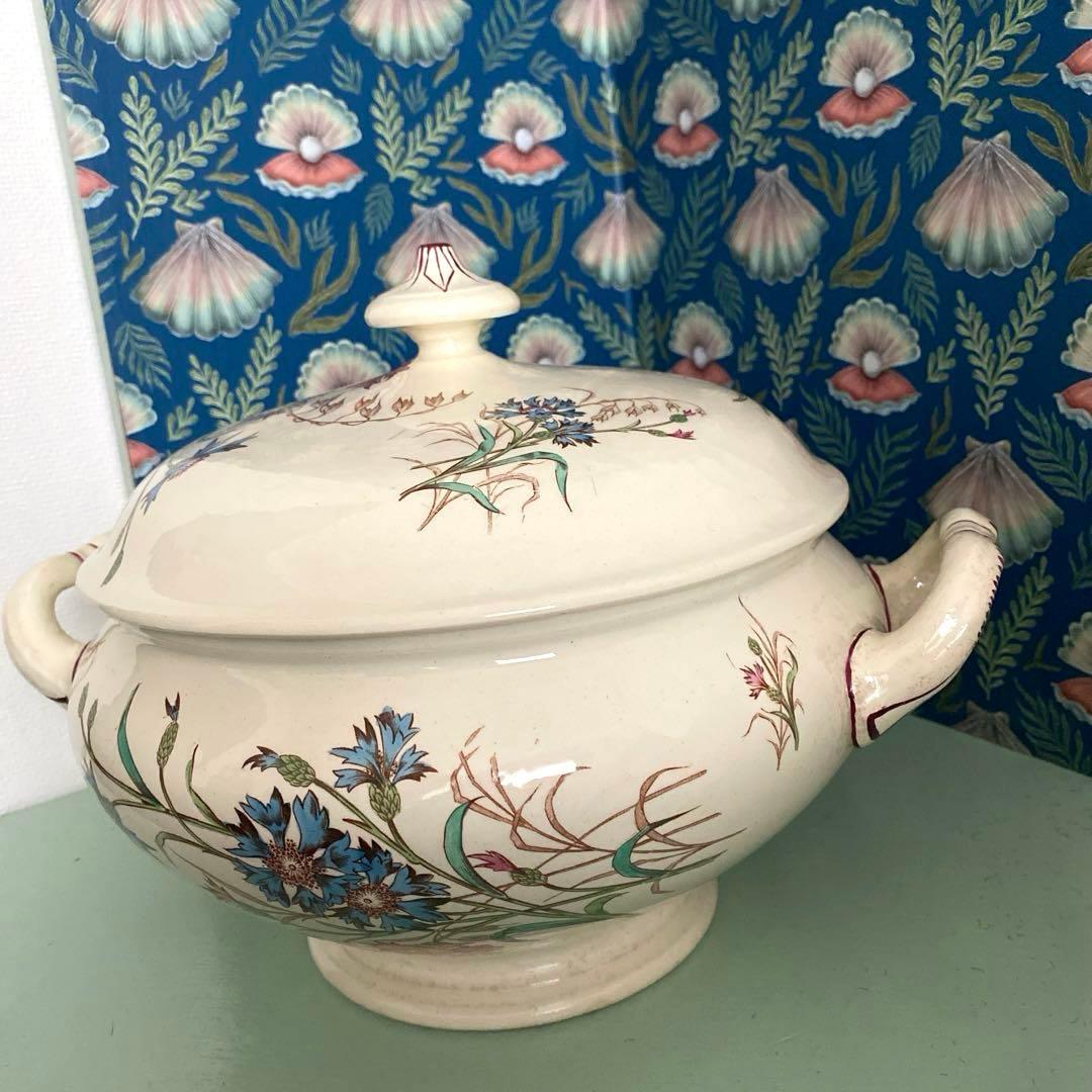 ちーちゃんページです。リュネヴィルBLEUET　矢車菊スーピエル