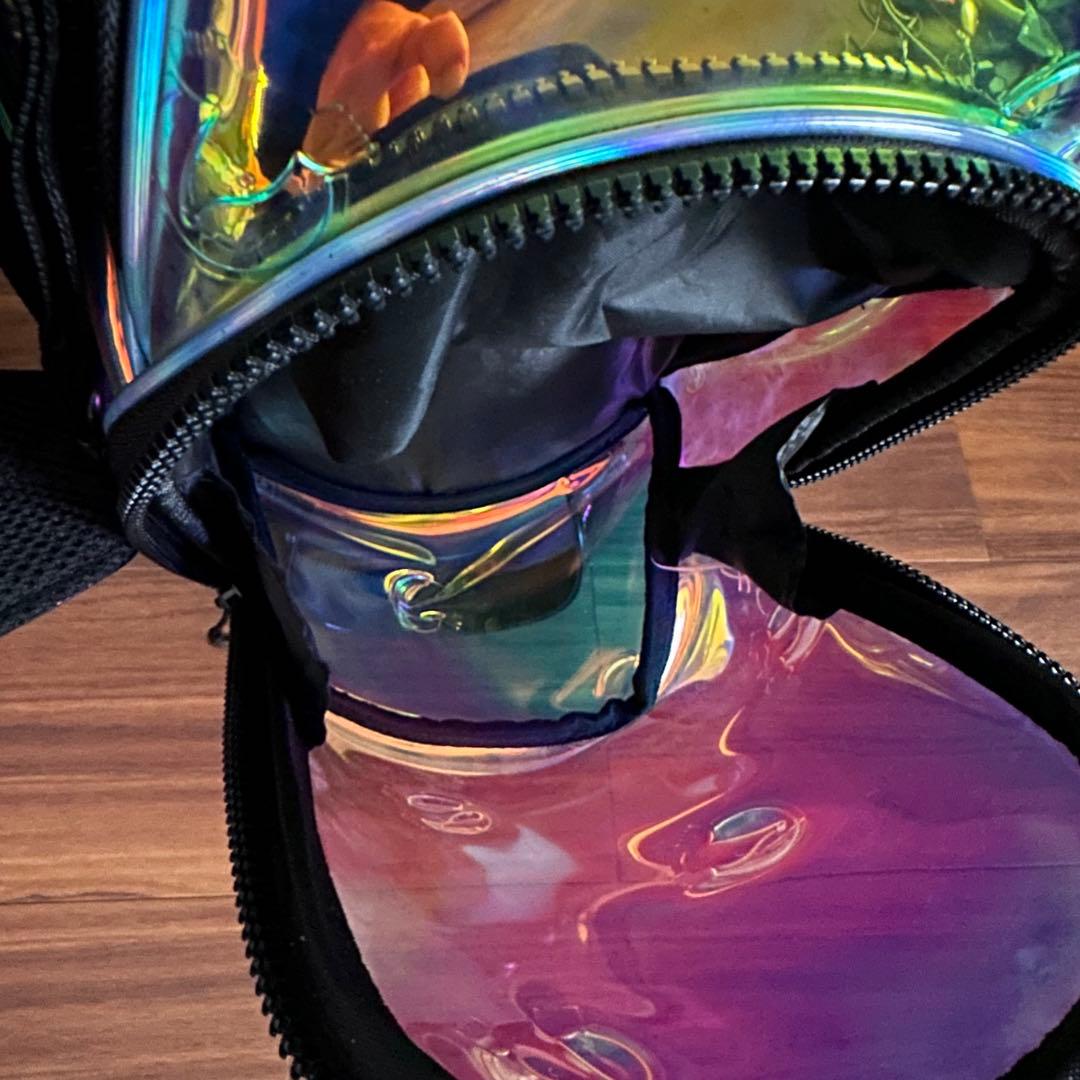 未使用 本間ゴルフ スケルトン クリアキャディバッグ CB12060