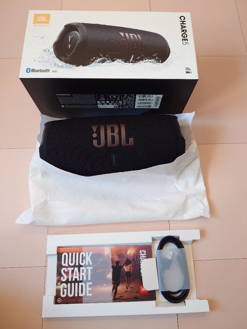 未使用品　JBL　CHARGE5　ブラック