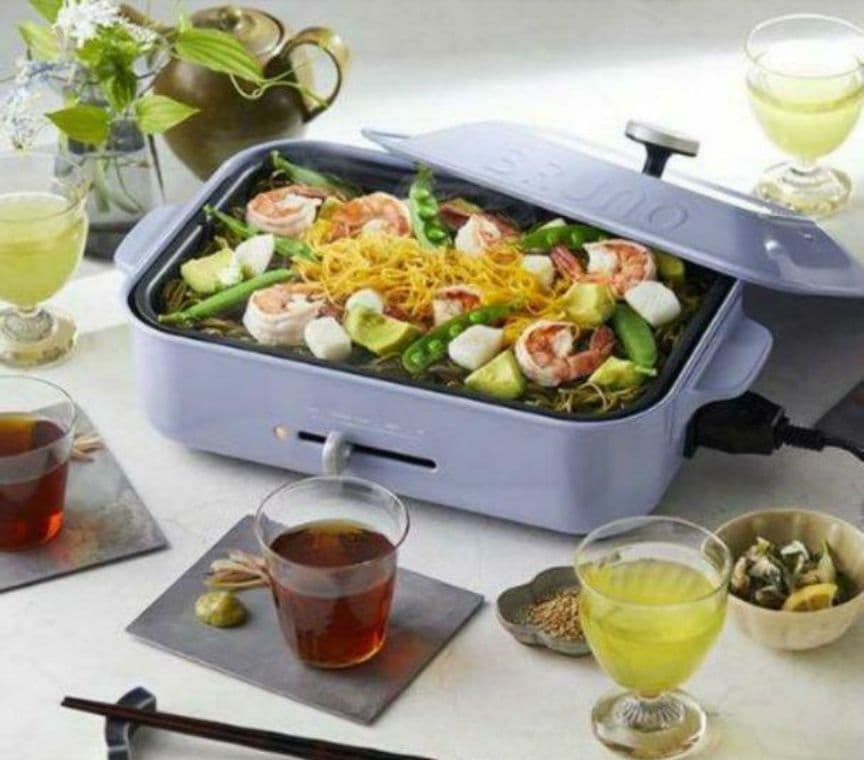 ☆新品未使用☆BRUNO ブルーノ コンパクトホットプレート（ピンクベージュ）