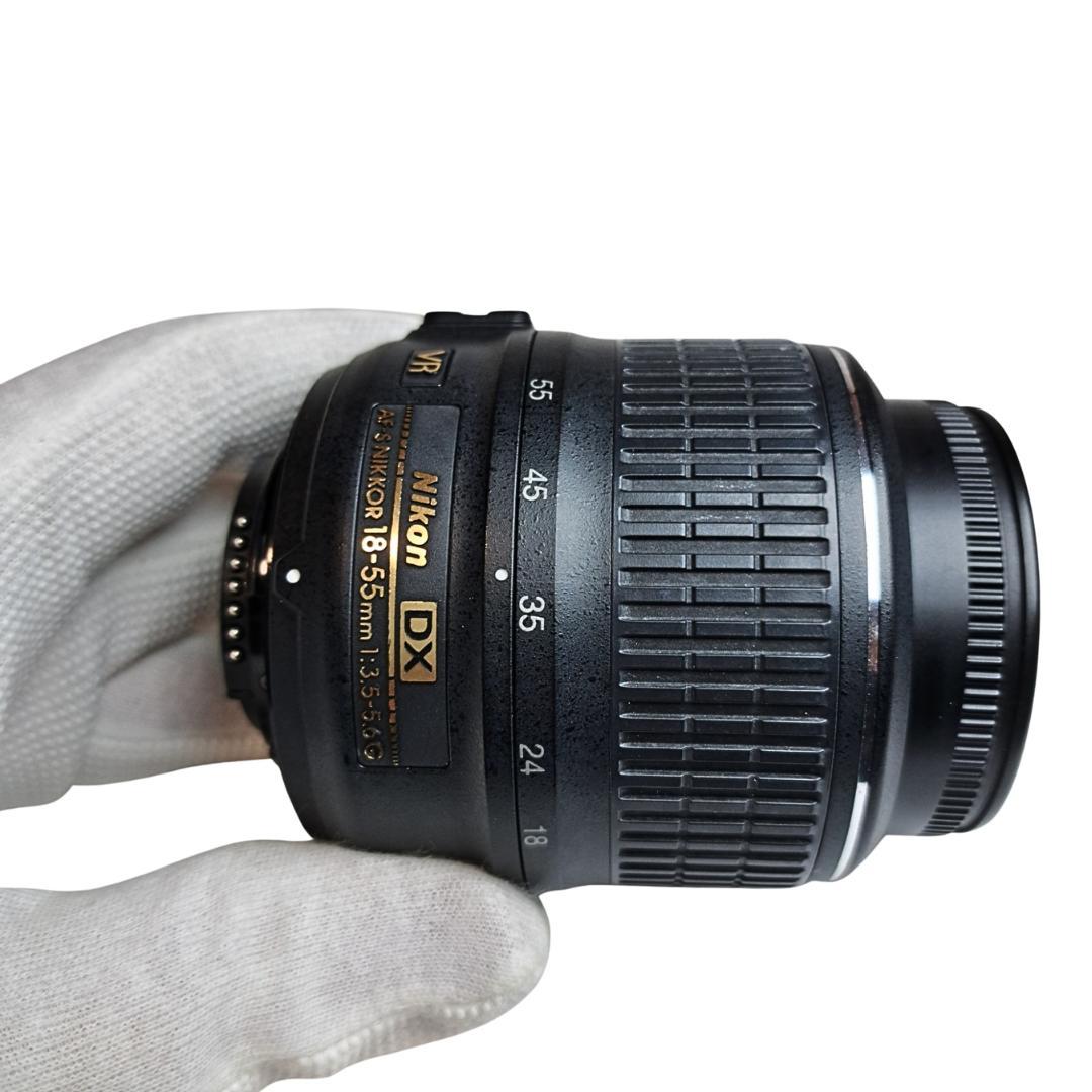 Nikon D3100 デジタル一眼レフ　レンズ　スマホケーブル　SDカード付