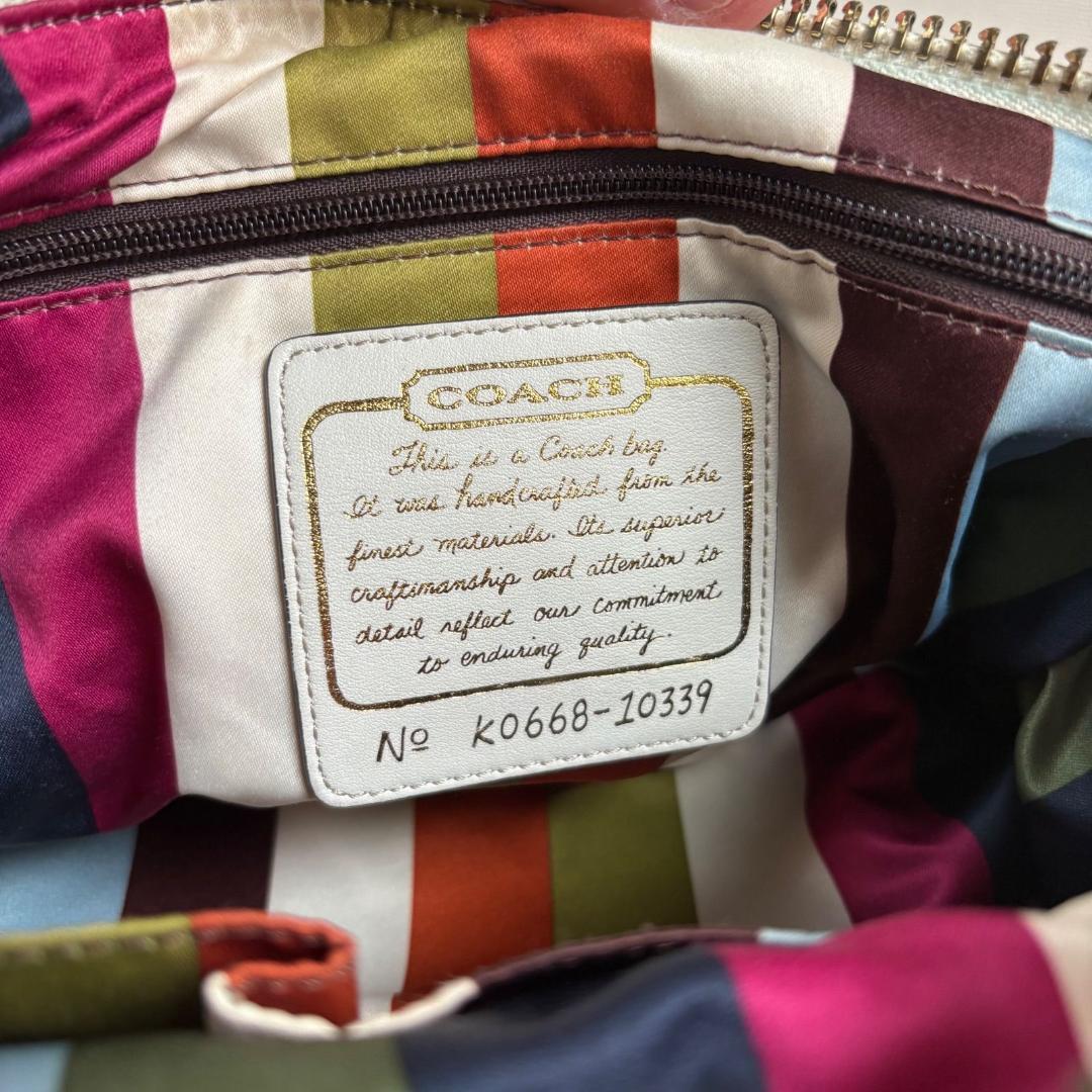 バッグ 65th Coach Legacy Turn Lock Bag
