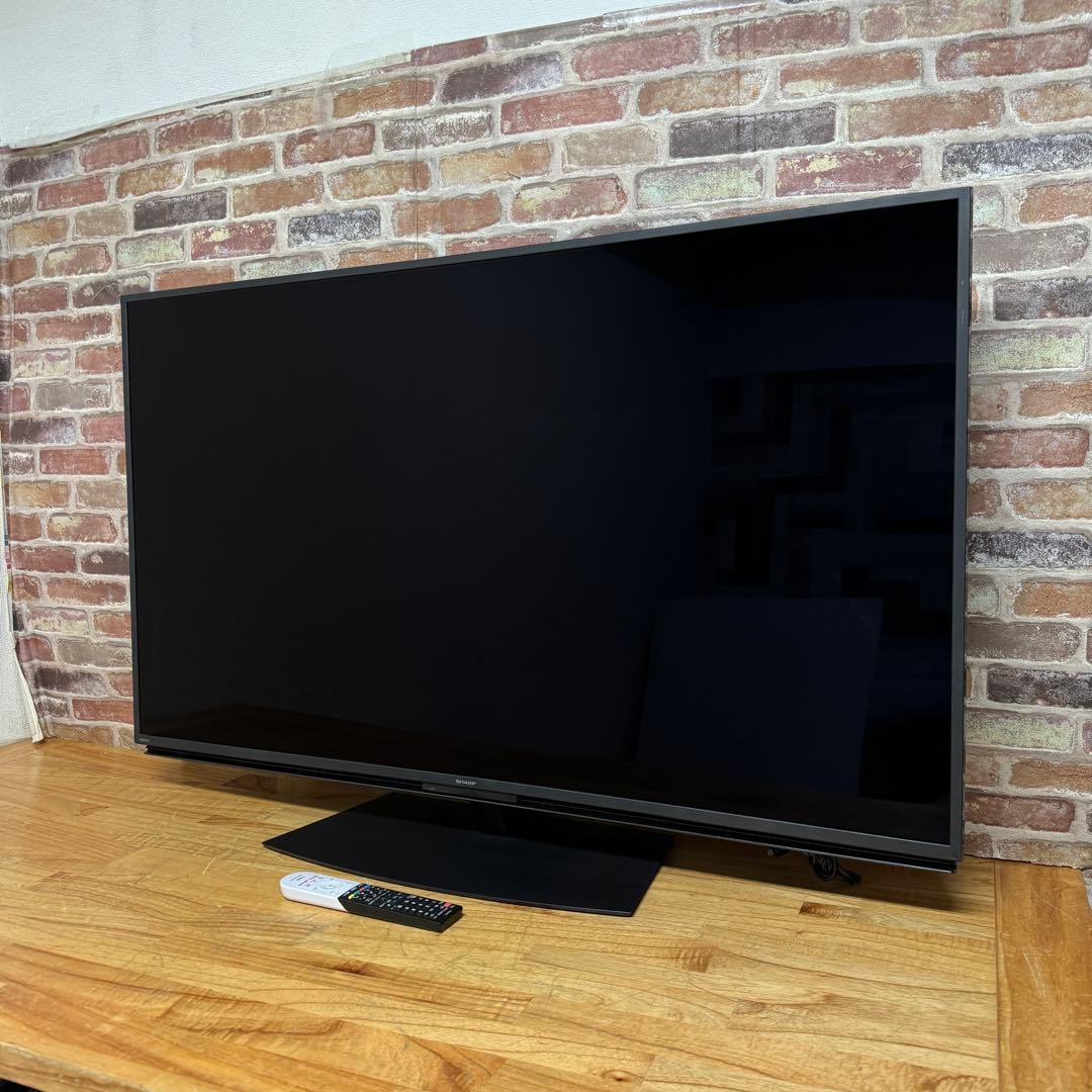 シャープ 55V型 4K液晶テレビ AQUOS 4T-C55EN1 動画アプリ○