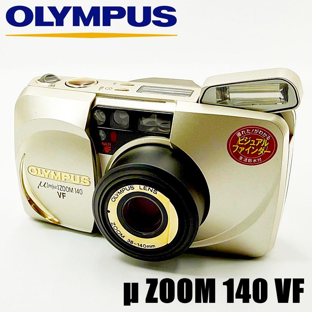【美品】オリンパス μ ZOOM 140 VF コンパクトフィルムカメラ #1