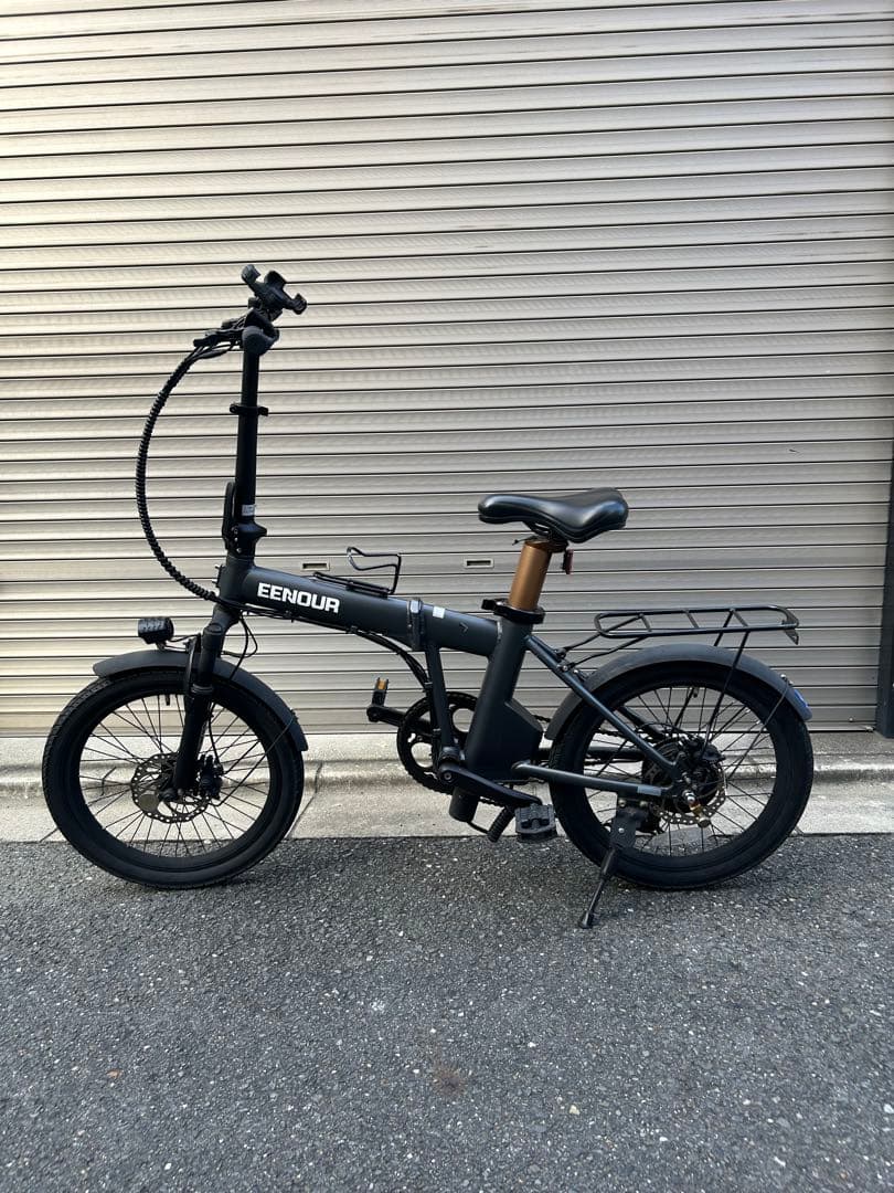 EENOUR C4電動アシスト自転車　折りたたみ　折り畳み　JK 女子高生　大阪
