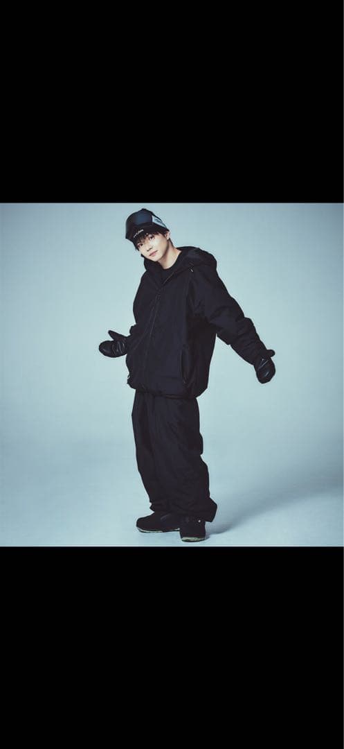 BLACK ブラックスノー　スノーボードウェア パンツサイズS ブラック