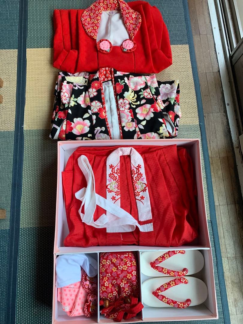 七五三 着物 3歳 花夢二