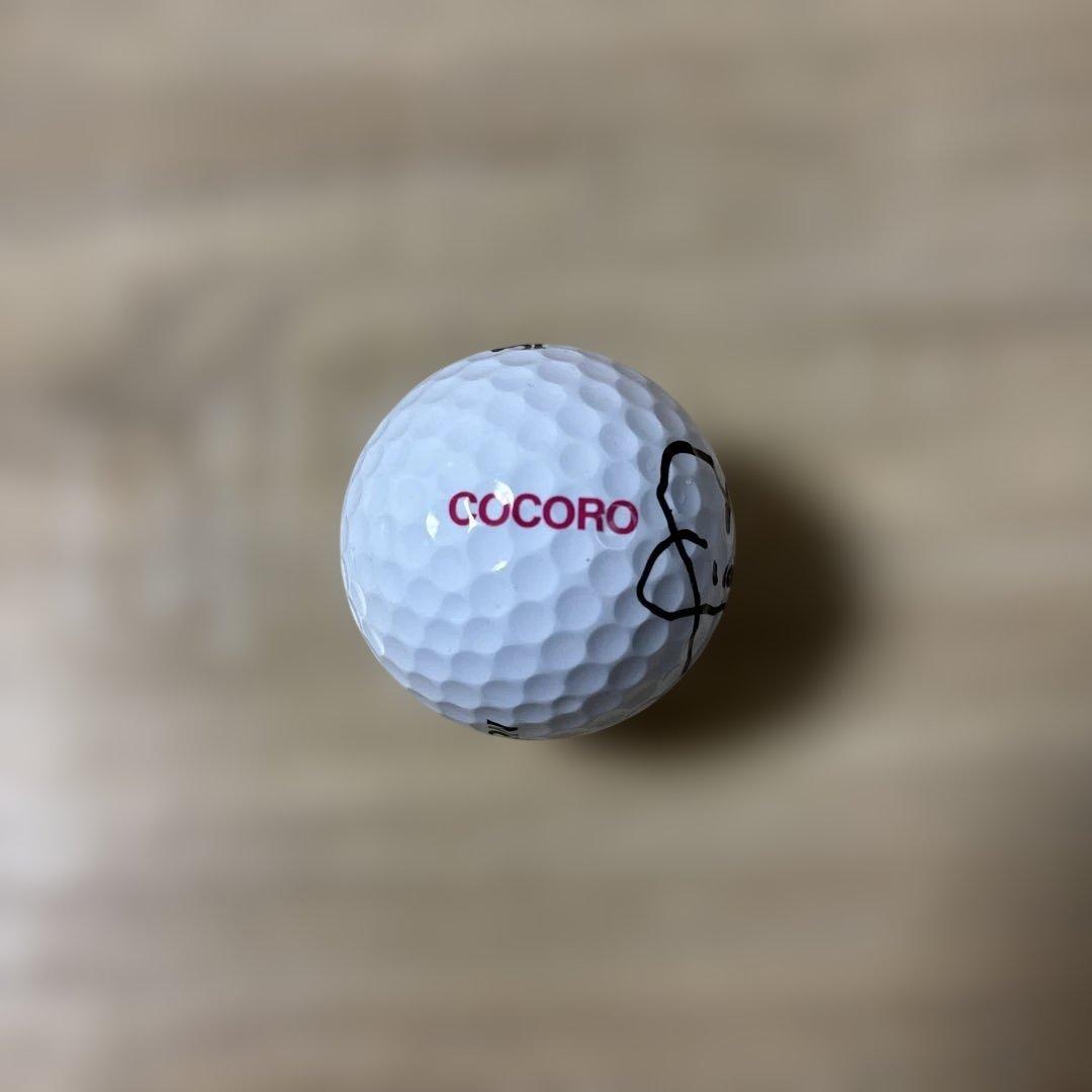 ま*す様 中村心　直筆サインボール　ネームオウンボール　女子プロゴルフ　JLPG