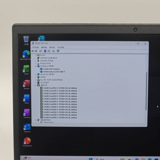 GTX1660Ti 32GB フルHD 15 i7-10 SSD512GB