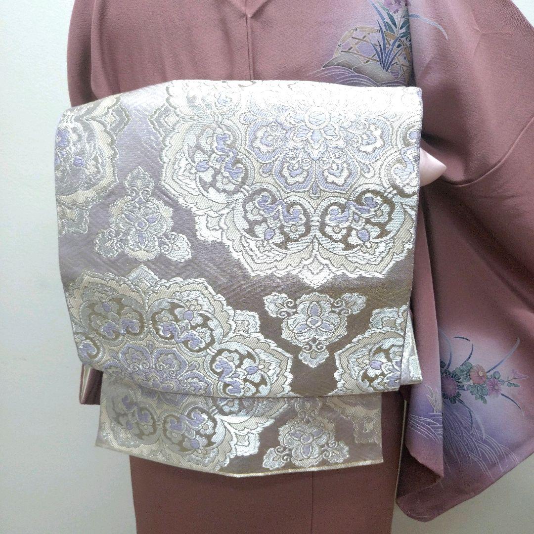 765　半額セール　正絹　十日町友禅　未使用品　証紙付　訪問着 　4点フルセット