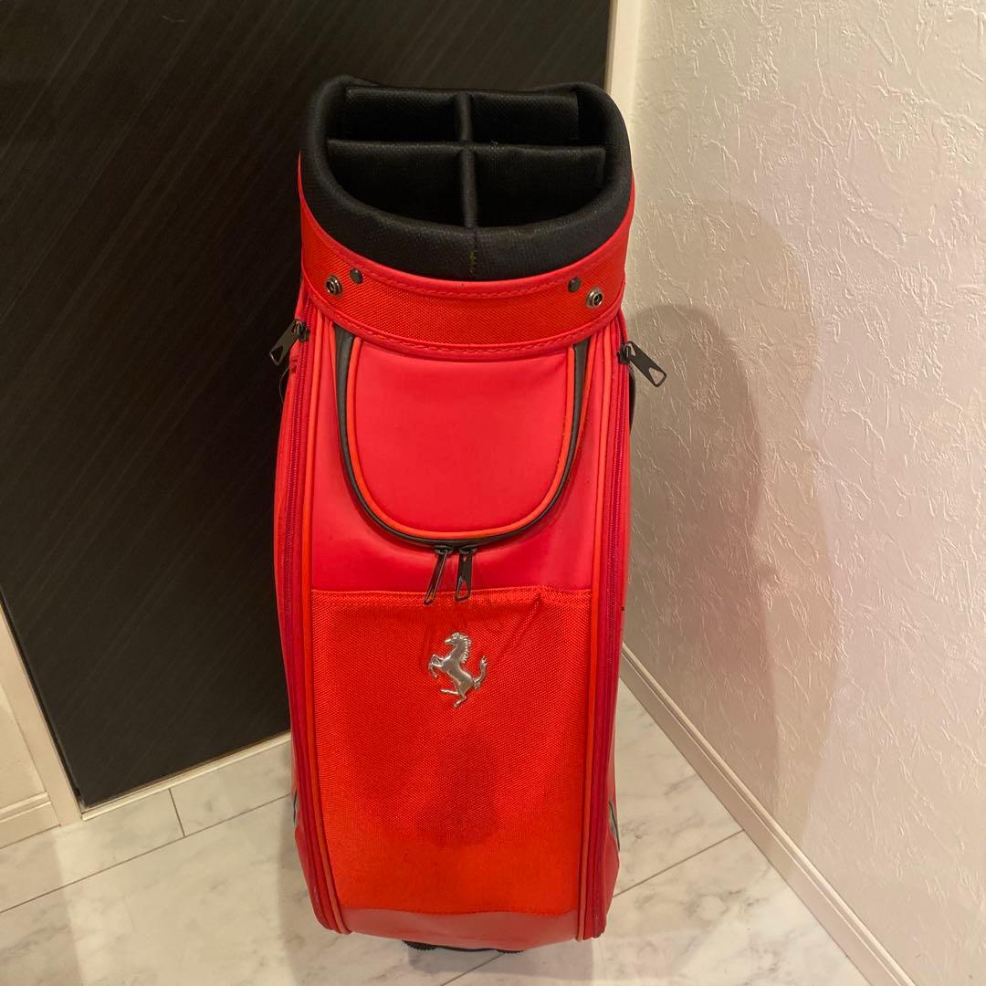 【超希少】 プーマコブラ フェラーリ キャディバッグ カート型 5分割