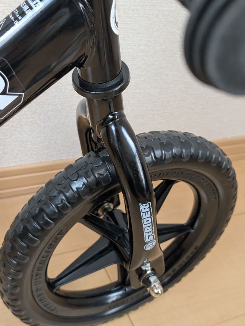 STRIDER バランスバイク 12インチ ブラック