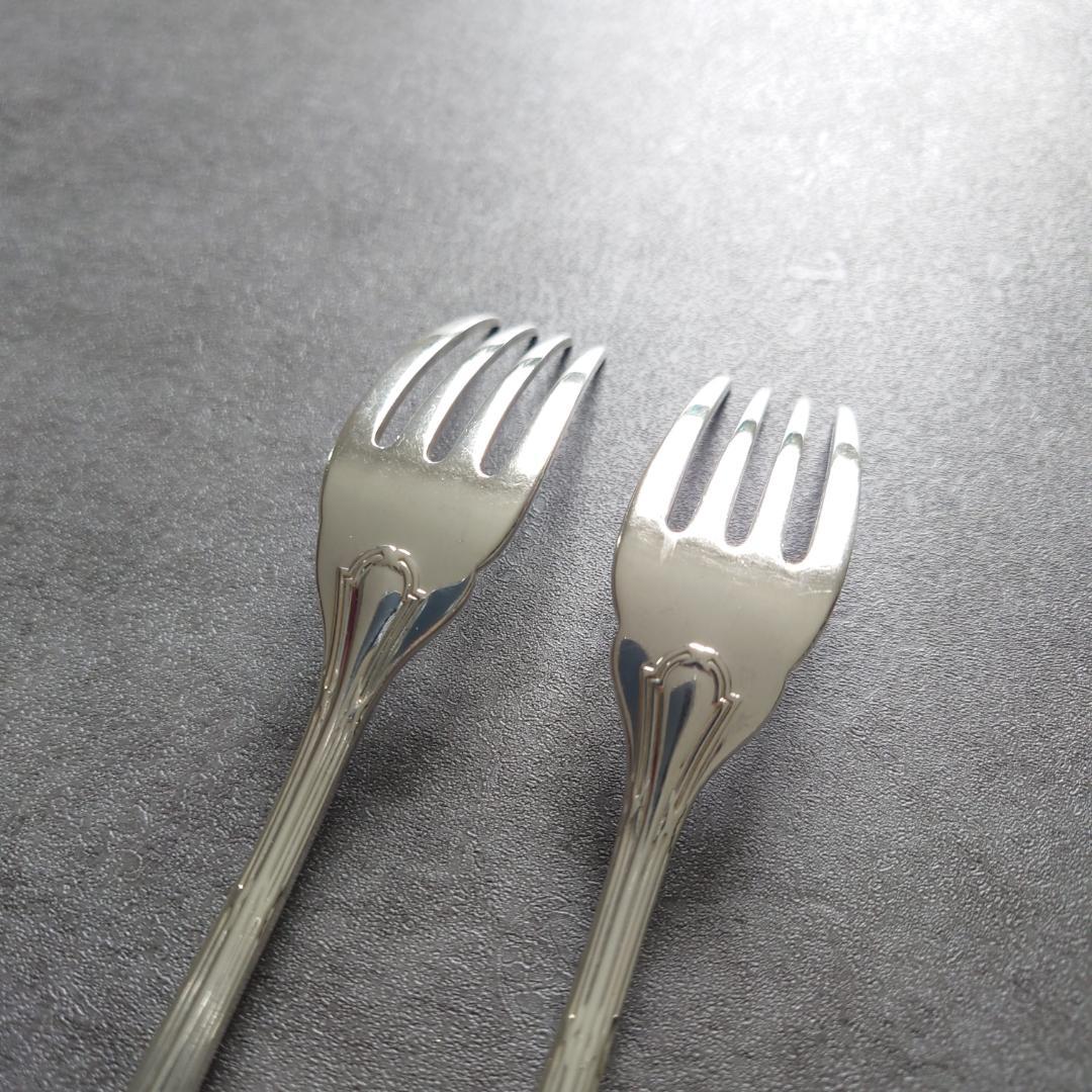 希少 クリストフル リュバン フィッシュフォーク 2点