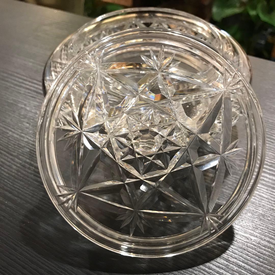 美オールドバカラ Baccaratボンボニエール★キャンディーボックス100年前