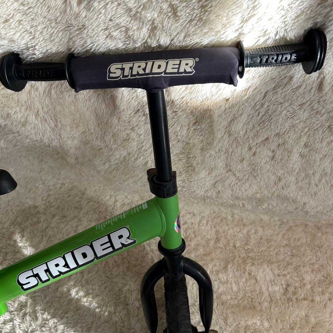 STRIDER SPORTS 12inch ストライダー グリーン スタンド付き