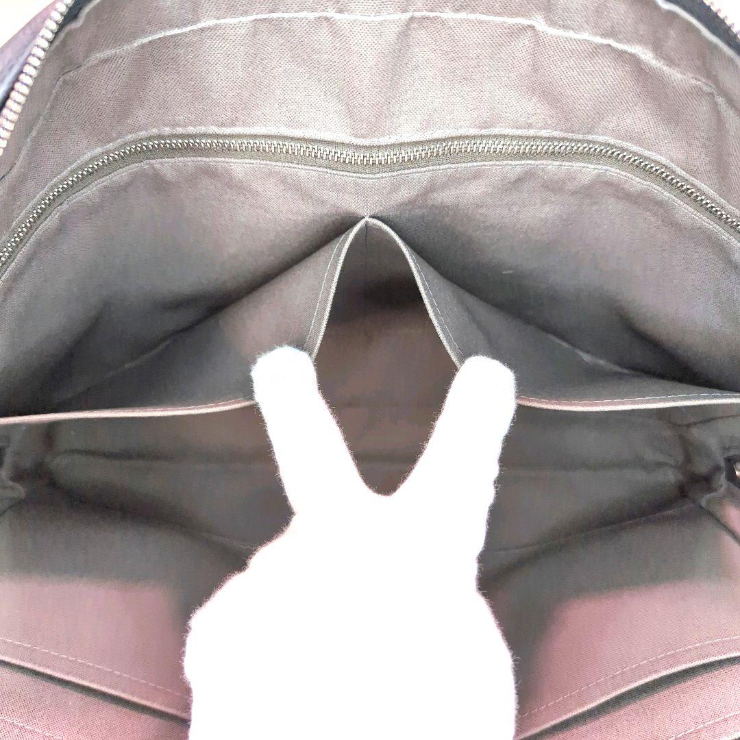 ルイ・ヴィトン ビジネスバッグ ブラック 黒 ダミエ ロゴ レザー