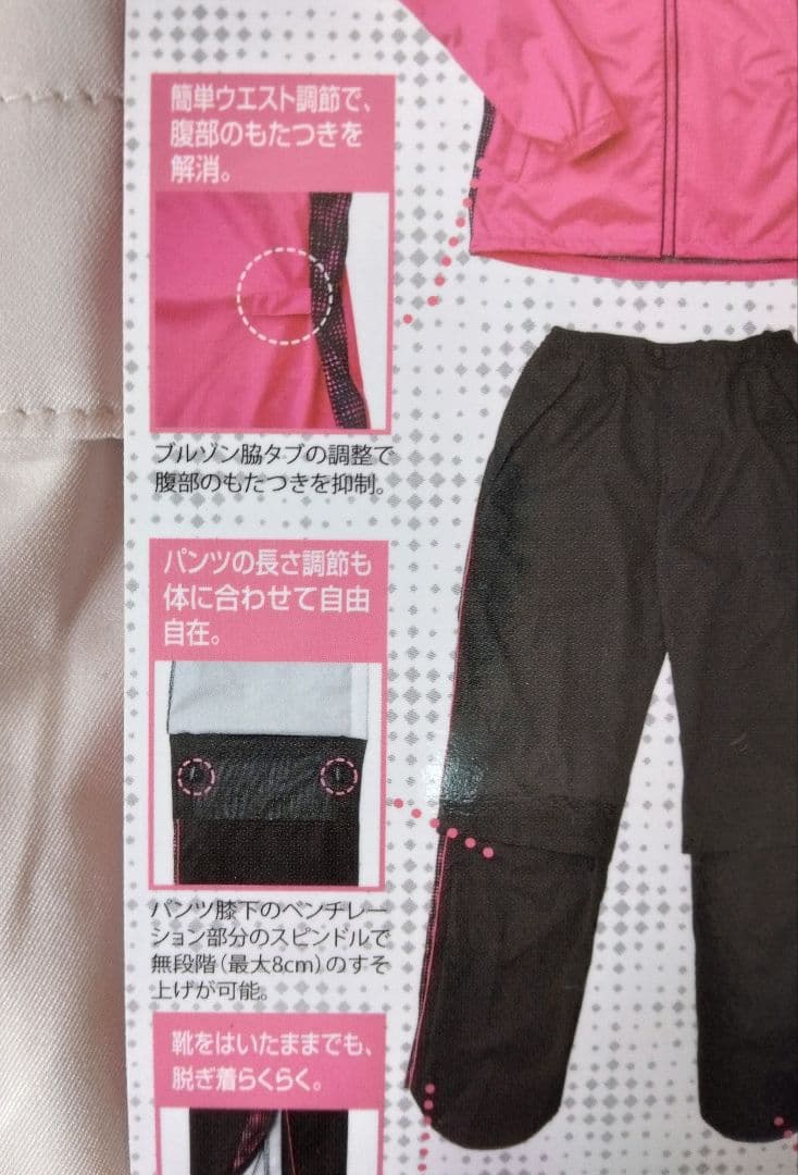 レディース レインウェア & キャップ