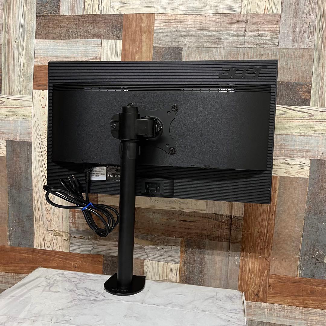 即日受渡❣️全国送料込3年前購入acerフルHD24型液晶モニターアームスタンド付