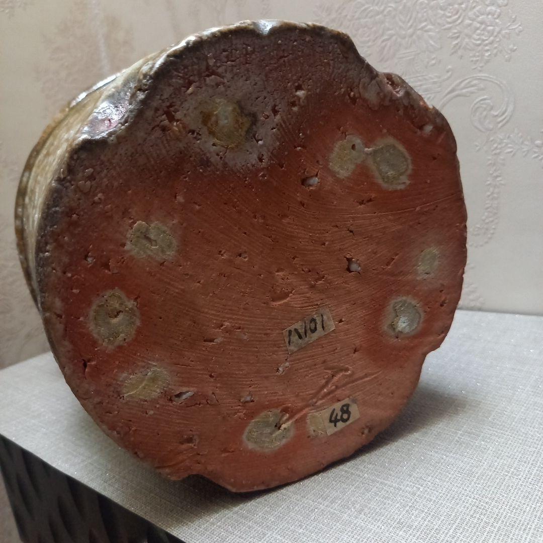 信楽焼　花入　幻窯　神崎紫峰