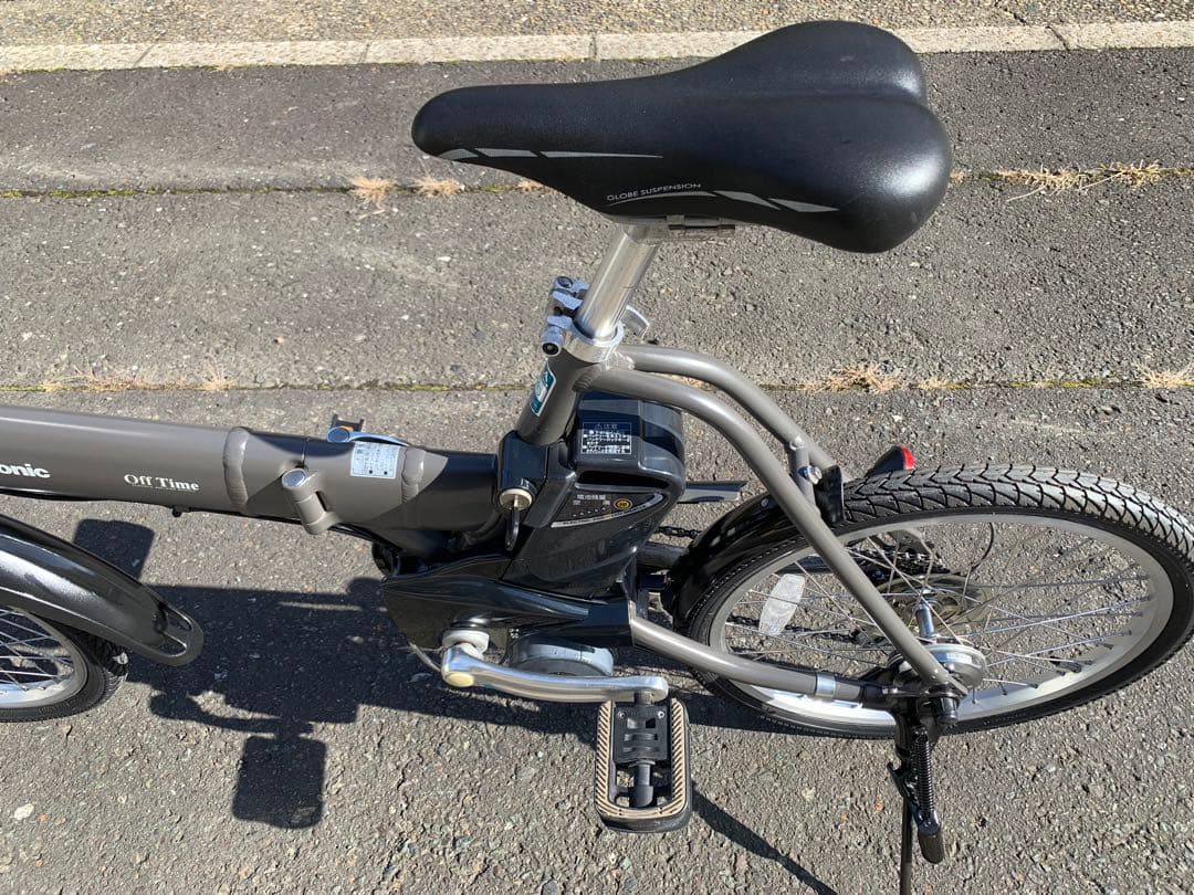 【動作確認済】送料無料Panasonic 折り畳み電動自転車Off Time