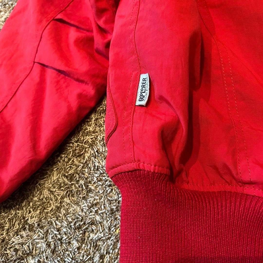 クシタニ ボンバー ジャケット 中綿 ブルゾン リバーシブル ライダー ワッペン