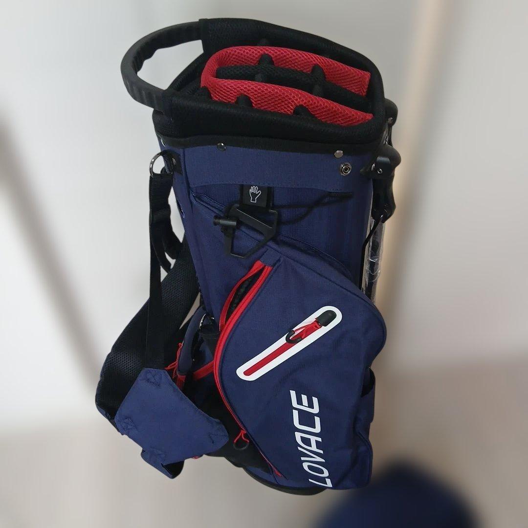 いまだけバーゲン LOVACEスタンドキャディーバッグ新品