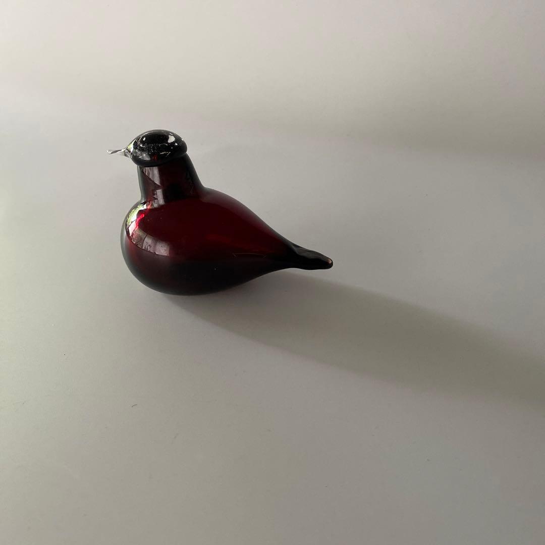 希少 廃盤 レッド 【 イッタラ】オイバ・トイッカ バードシリーズ