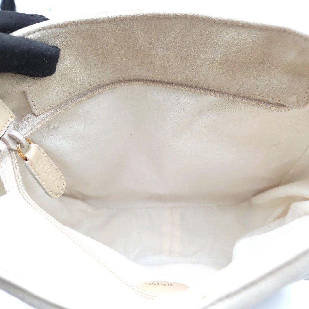 GUCCI✨ショルダーバッグ ハンドバッグ スウェード レザー ベージュ