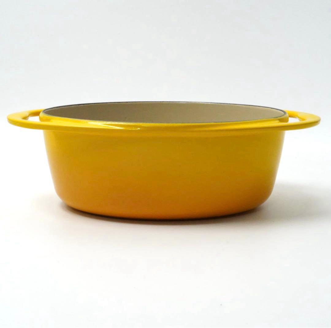 新品⭐︎LE CREUSET　ココットセンセーション　ディジョンイエロー　25cm