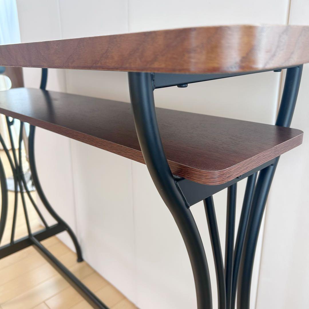 バーカウンター ハイテーブル カウンターテーブル 机 ミッドセンチュリー　カフェ