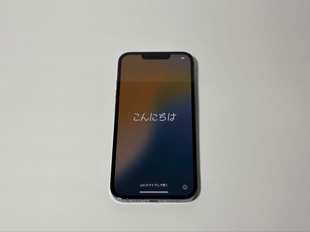 【バッテリー純正100%】iPhone 13 Pro シエラブルー 128GB