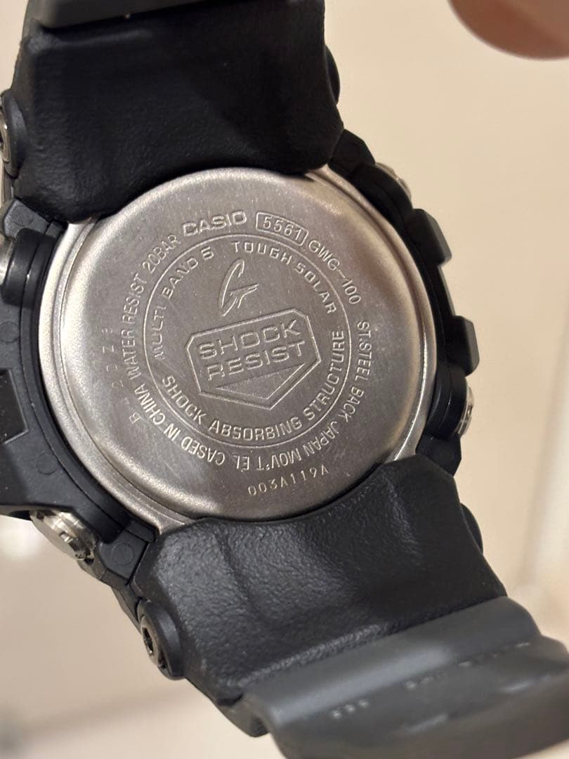 超美品 G-SHOCK GWG-100-1A8JF マッドマスター