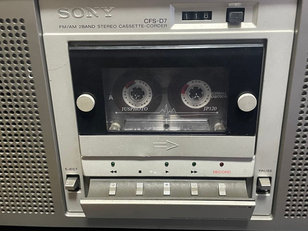 ラジオ・コンポ SONY CFS-D7