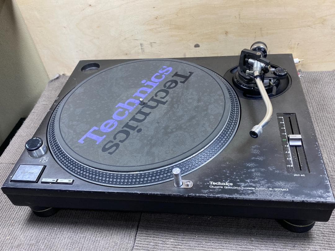 02 technics SL-1200mk3 ターンテーブル