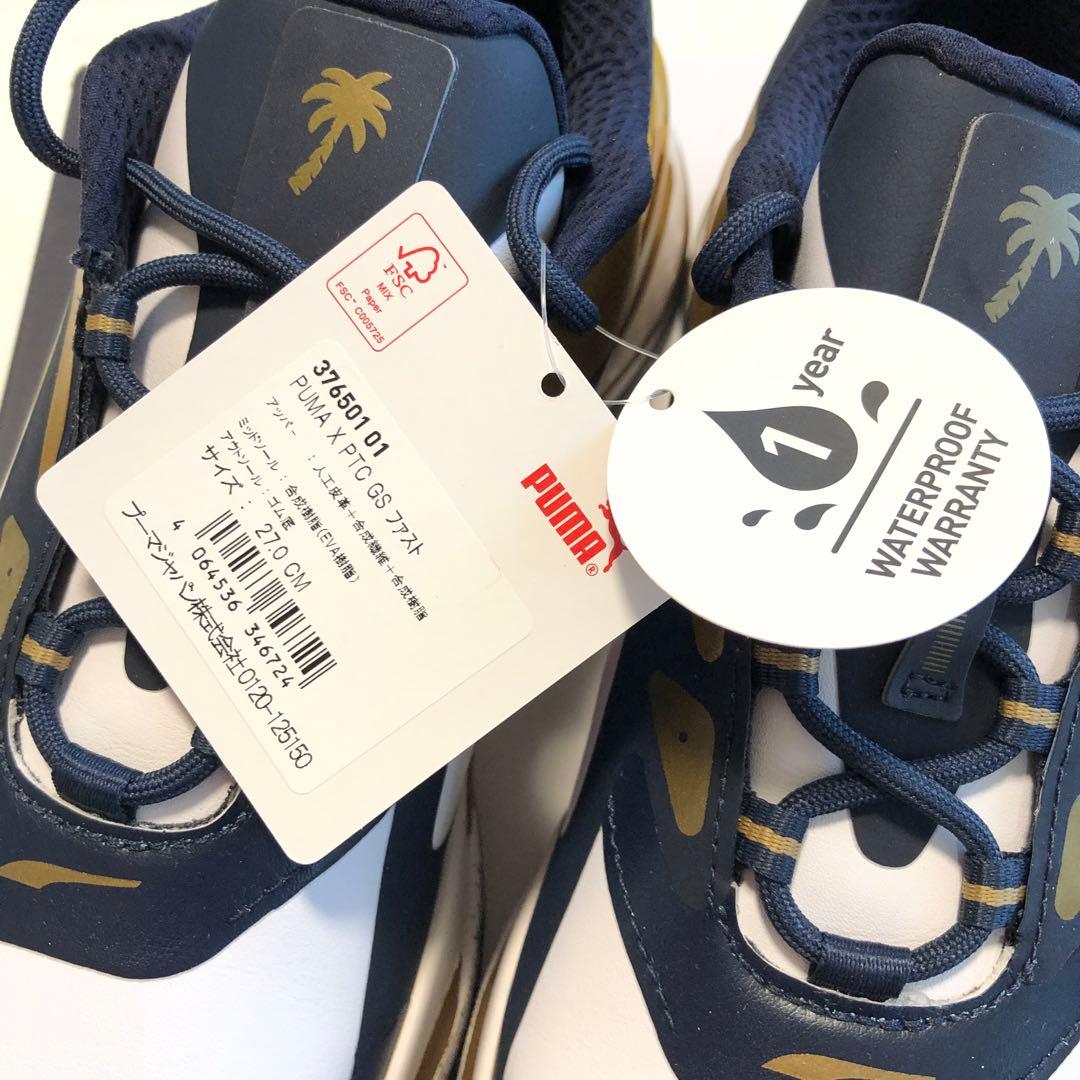 【新品希少】コラボ　PUMA X PTC GS-Fast ゴルフシューズ　27