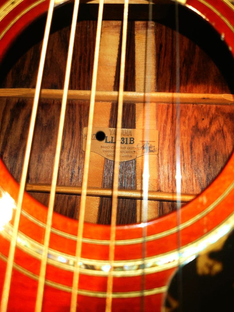 【超美品】YAMAHA LL-31b 成瀬氏 ビンテージ ギターニューハカランダ