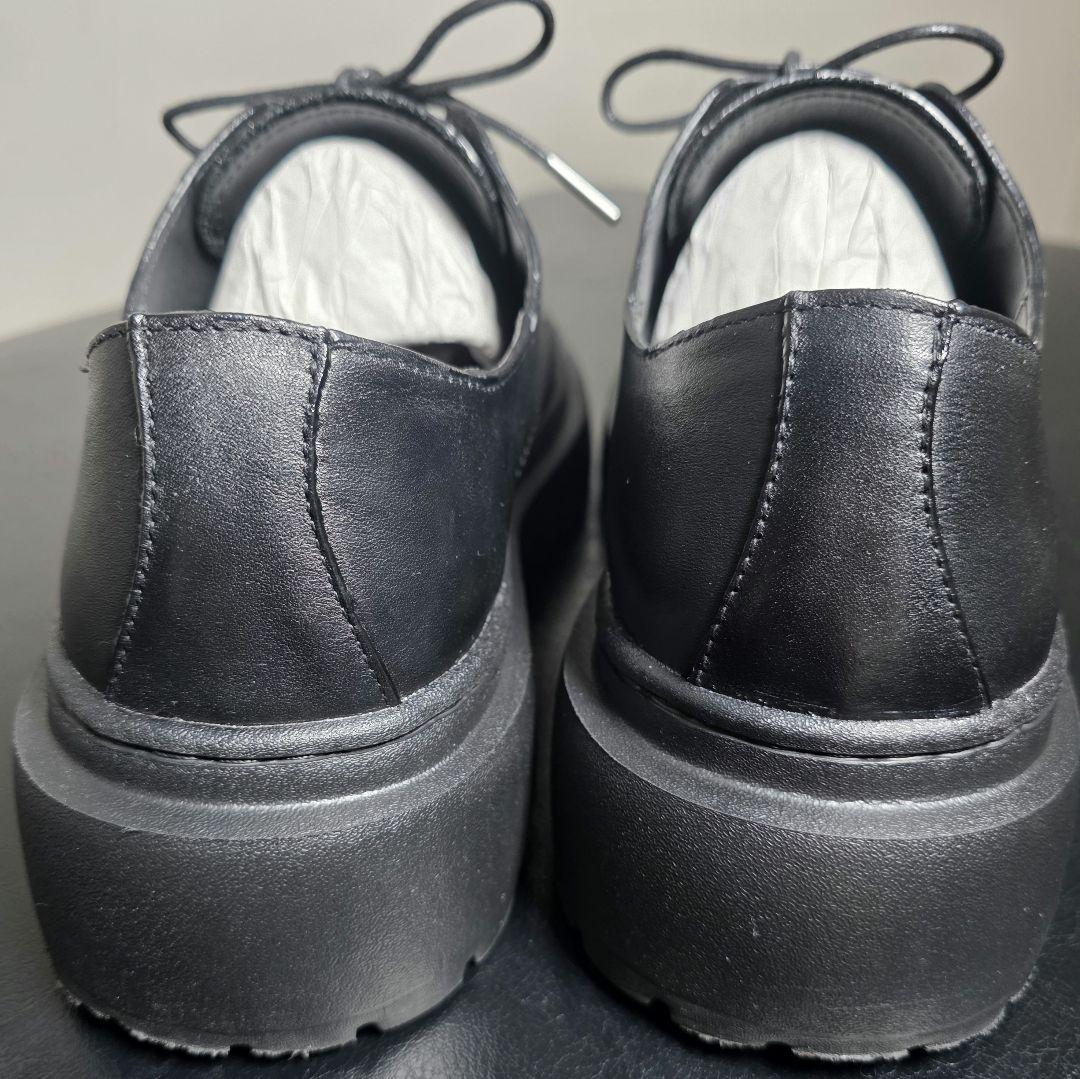 美品 FILLIN 7センチUP / UNOS ダービー シューズ 27 黒