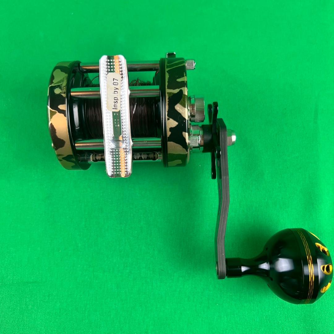 アブガルシア　アンバサダー　6500　カモ柄　ハンドル変更品