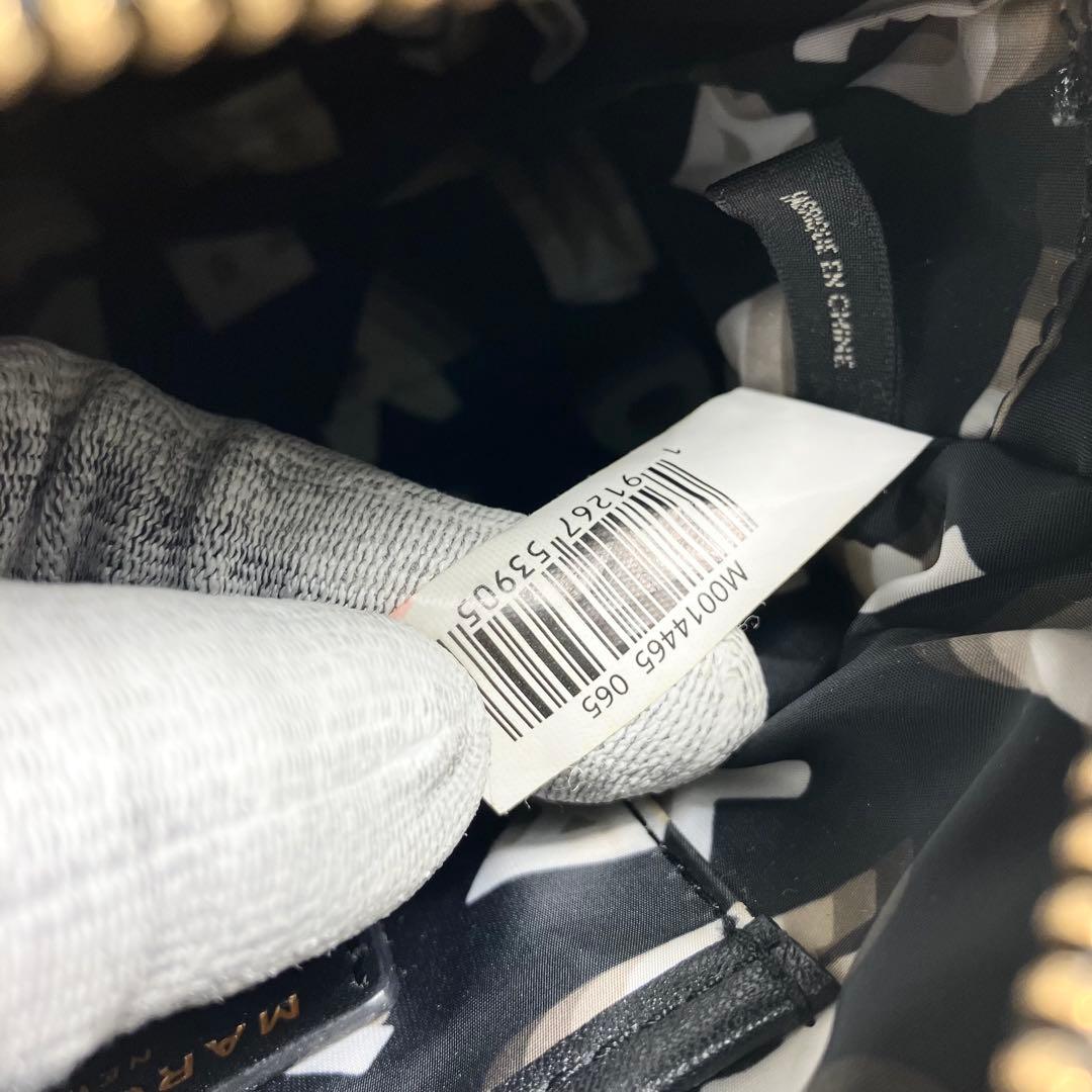 【美品】マークジェイコブス ＊カメラバッグ レザー ブラック