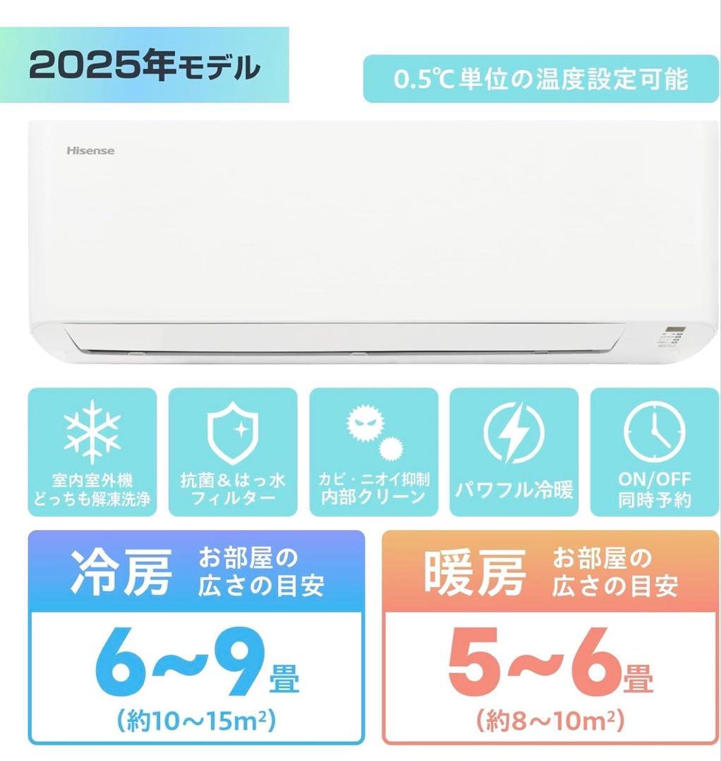 【ちゅら★】Hisense エアコン 室外機HC-S22H
