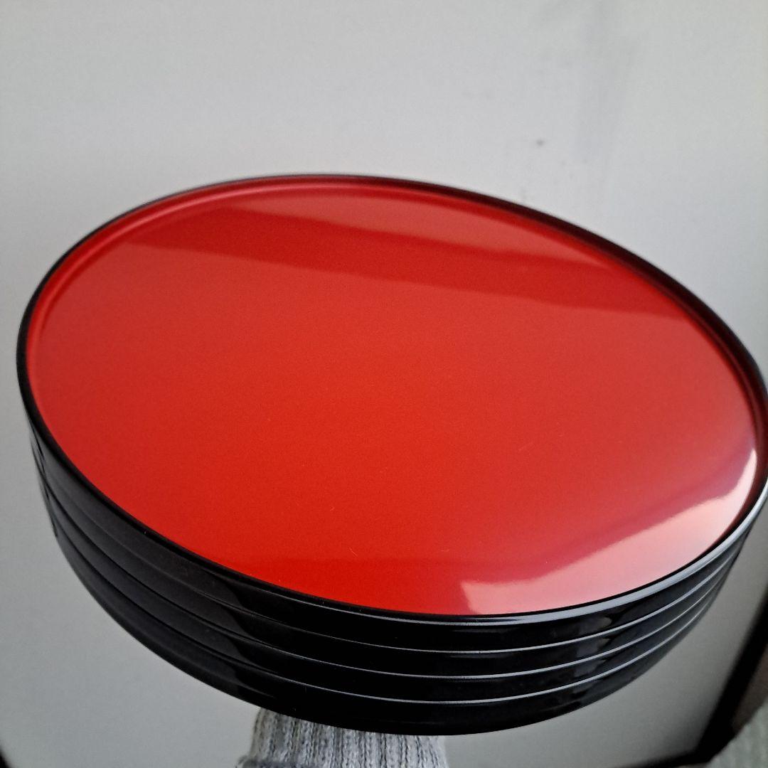 【輪島塗　尺サイズ　卓上膳×5客】布着本堅地　輪島屋本店　長期保管