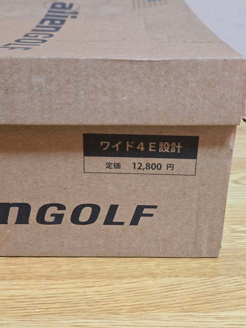 #1816 alienGOLF 女性用ゴルフシューズ ホワイト/ピンク