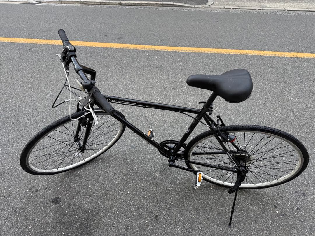 171 自転車 大阪市 【引取り限定】 美品 28インチ クロスバイク