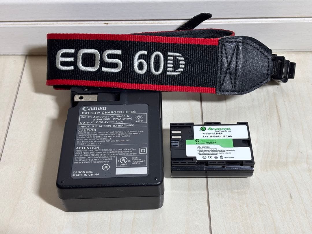 Canon EOS 60D 美品 一眼レフカメラ ショット数9473回