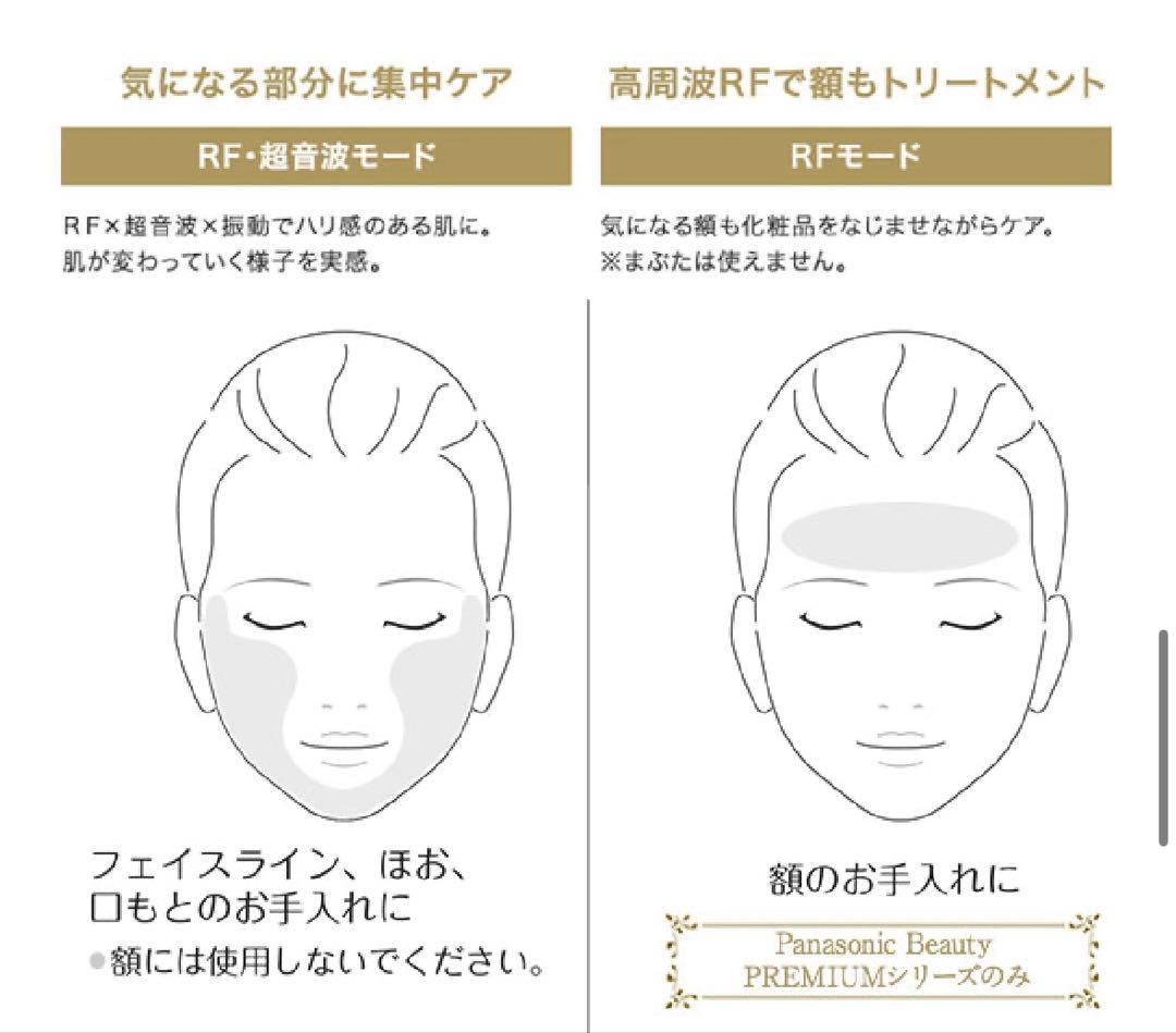 Panasonic パナソニック　美顔器　EH-XR20 RF 高周波　超音波