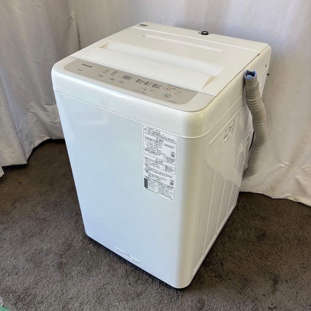 洗濯機　パナソニック　綺麗　5キロ　一人暮らし　単身　小型　設置無料　中古　安い