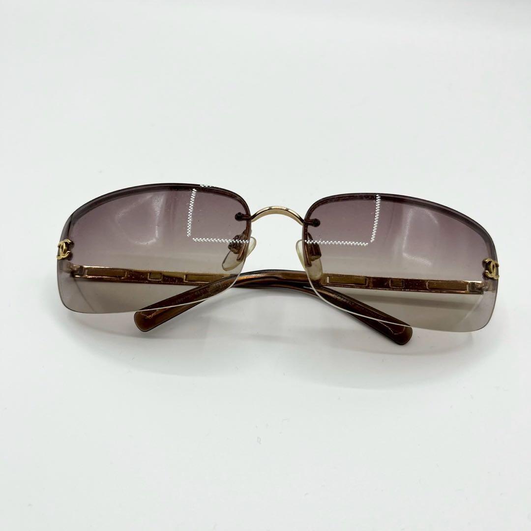 人気♡CHANEL グラデーション サングラス ココマーク ゴールド レザー