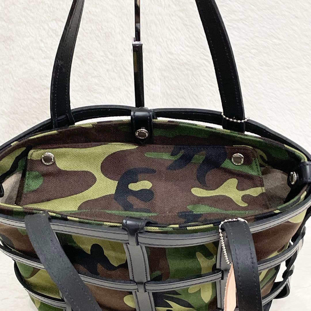 just campagne シャストカンパーニュ　バスケットバッグ セット　迷彩