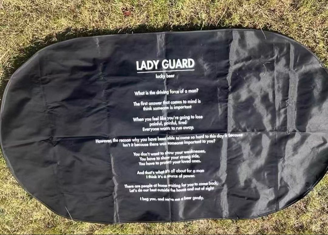 BruntEITHeavenand earthコラボテントとLady　Guard